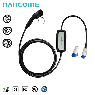 Bærbar EV-oplader uden skærm