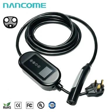 9,6KW bærbar ev oplader